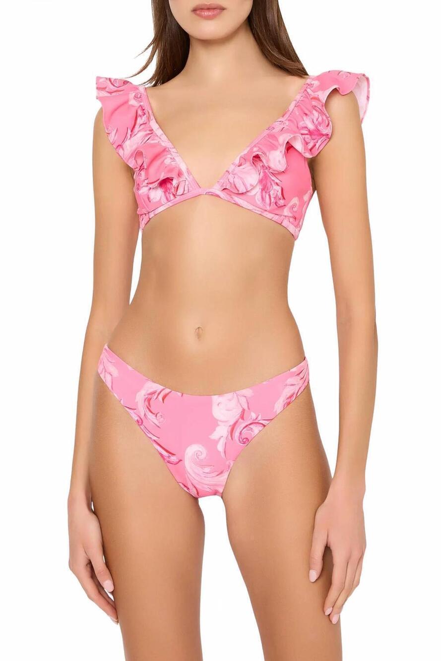 NEW MILLY women's canopee bikini bottom in pink